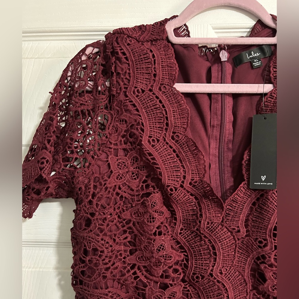 XL lulus crochet top dress - Picture 4 of 8